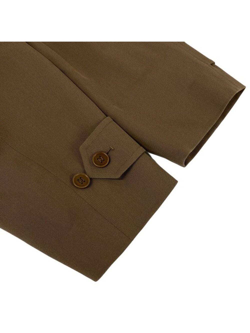 Hermes Trench Coat M Brown Martin Margiela Era Cotton - Picture 6 of 12